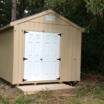 Rochester WI 10x12 Gable with offset doors